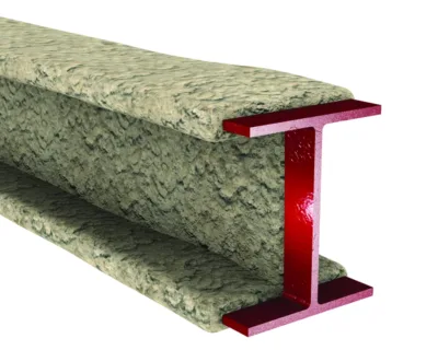Cafco 300-I Beam- vermiculite spray for structural steel fire protection